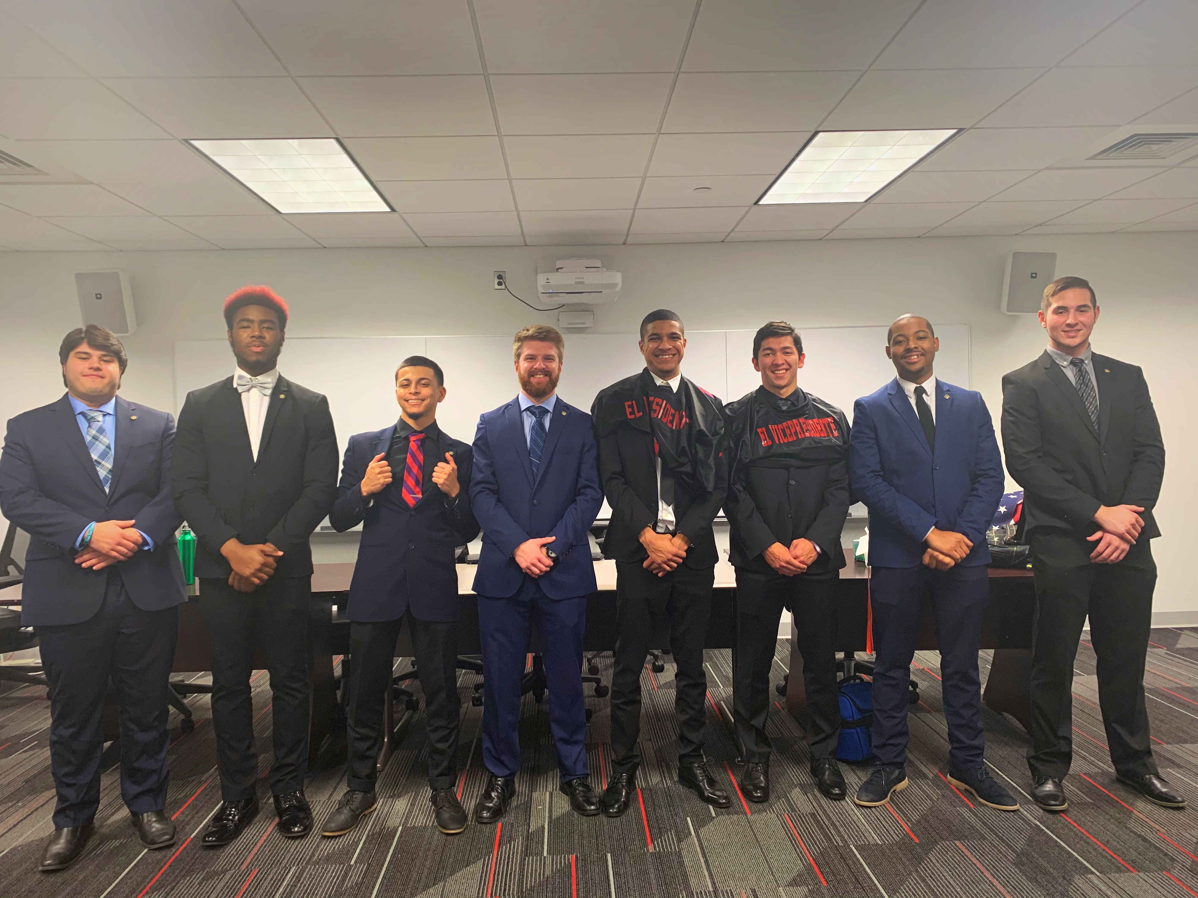 Picture of the 2019-2020 Sigma Phi Epsilon Executive Board